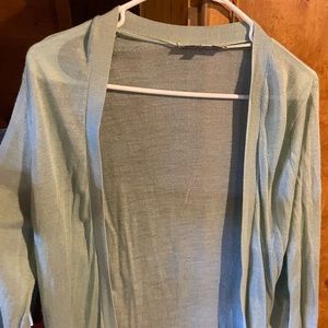 Loft mint cardigan